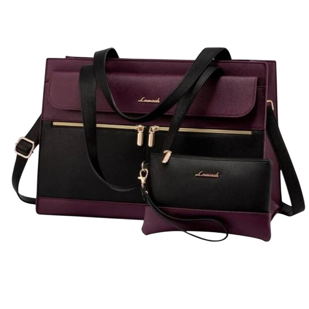 LOVEVOOK Laptop Tote Bag Womens‎ professional Work Bag 15.6 Organizer  NWT